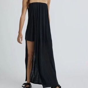 SUMMER MUST-HAVE! Free People Beach Summer Fling Maxi Romper in black